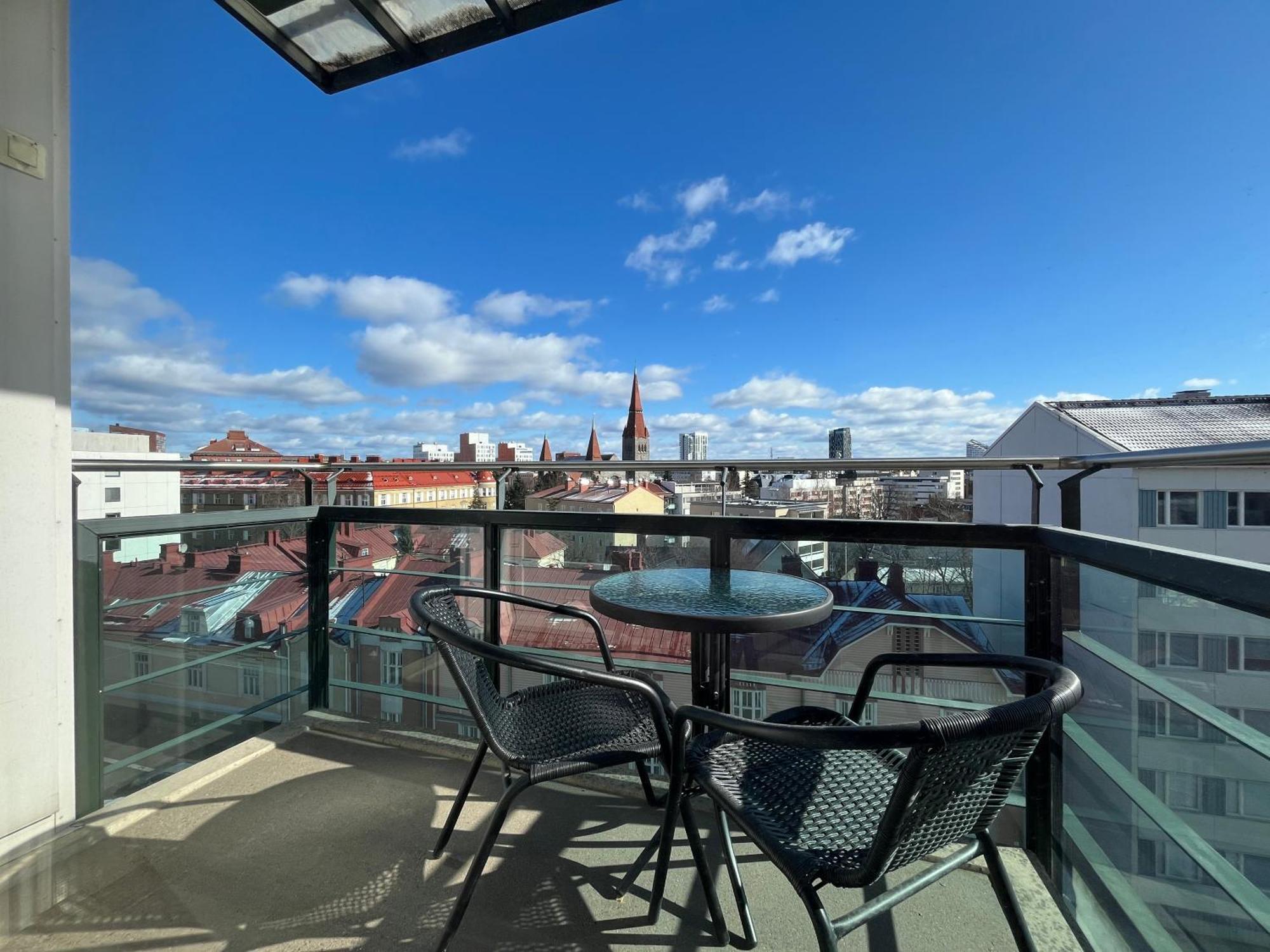 City Home Finland Tampella - City View, Own Sauna, One Bedroom, Furnished Balcony And Great Location Tampere Dış mekan fotoğraf